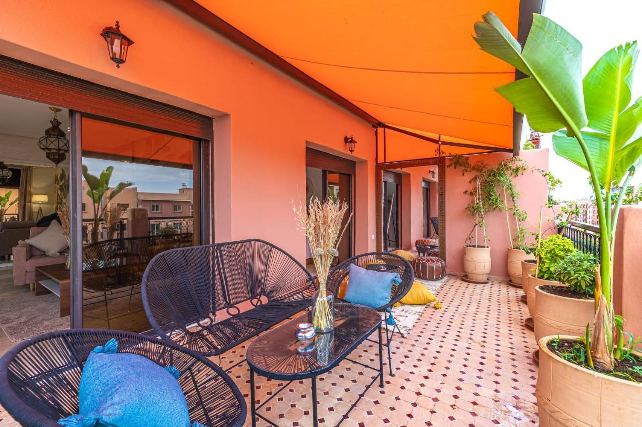 L'Atlas - Appartement Authentique A Gueliz Марракеш Екстер'єр фото